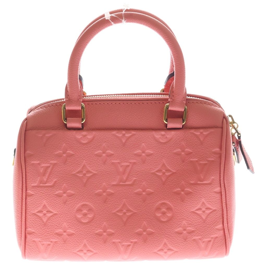 Louis Vuitton Speedy Bandouliere 20 Empreinte Leather 2-Way Bag Gold Pink — view 2