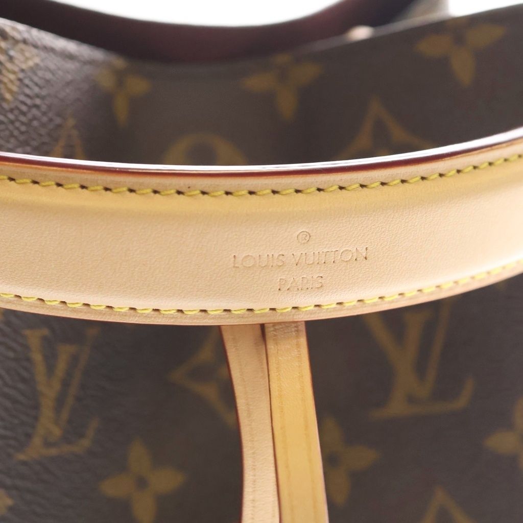 Louis Vuitton Neo Noe BB Monogram Shoulder Handbag 2-Way Brown — view 6