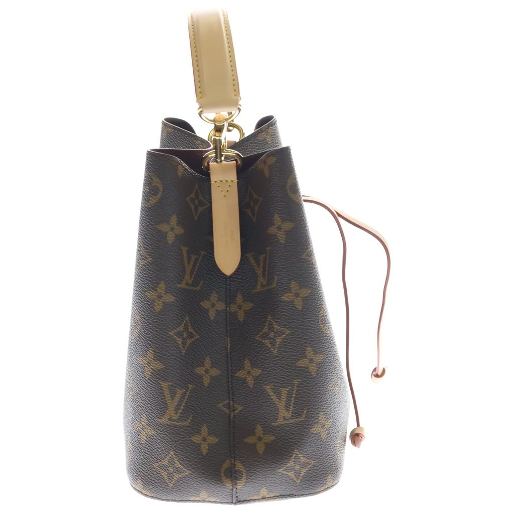 Louis Vuitton Neo Noe BB Monogram Shoulder Handbag 2-Way Brown — view 3