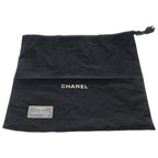 Chanel 19 Maxi Shiny Lambskin Shoulder Bag Black — view 9