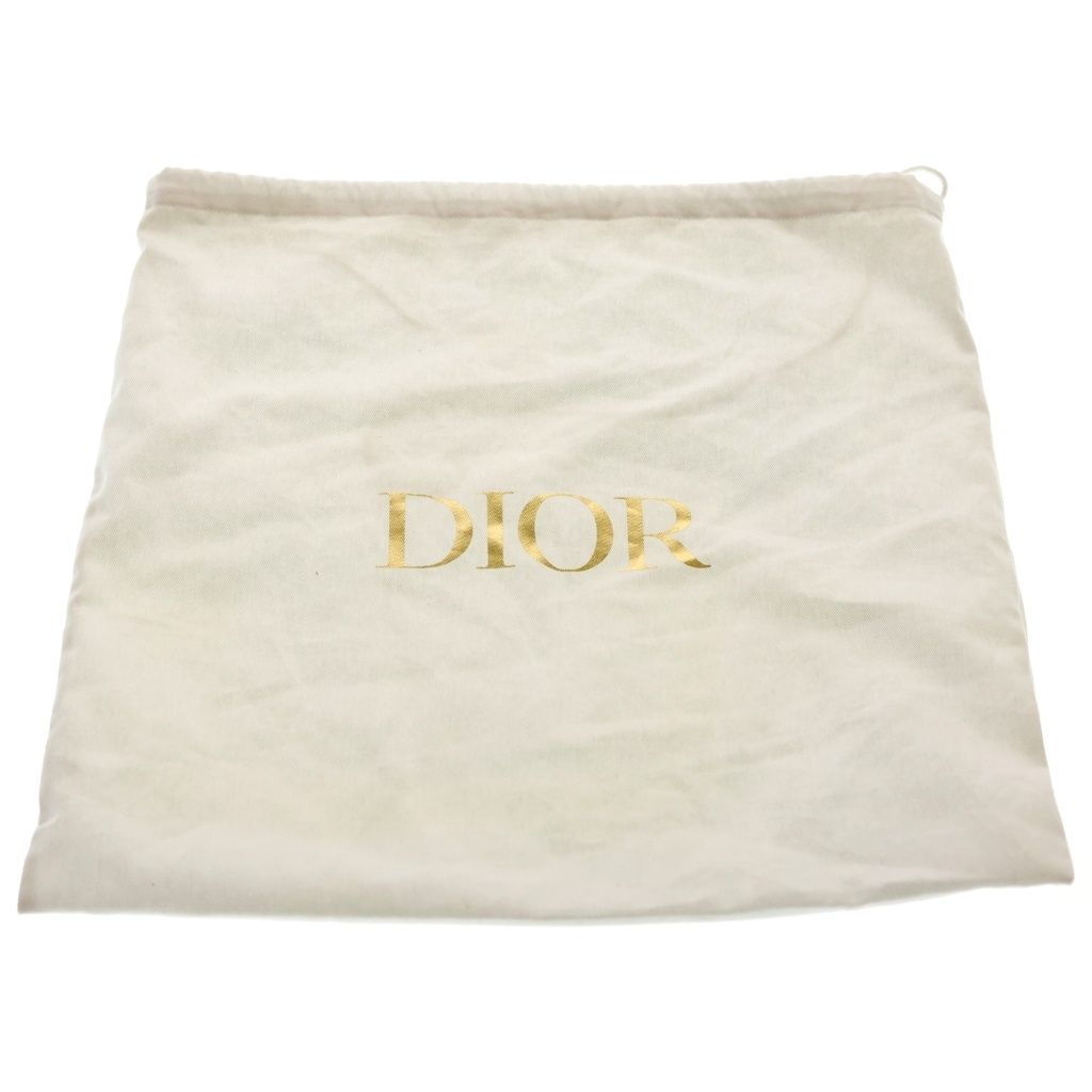Dior Cannage Caro Denim Chain Shoulder Bag Gold Indigo — view 8