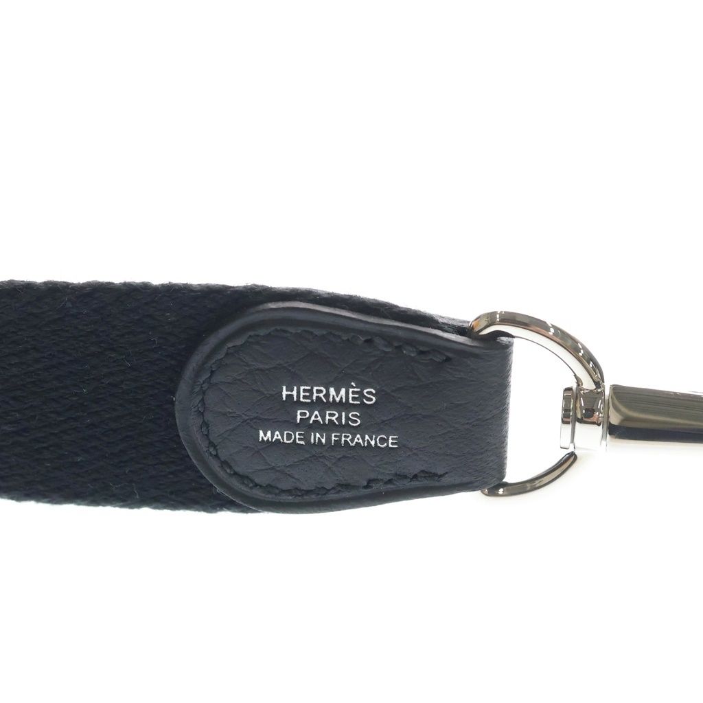 Hermes Evelyne 16 Amazone TPM Black Handbag — view 6