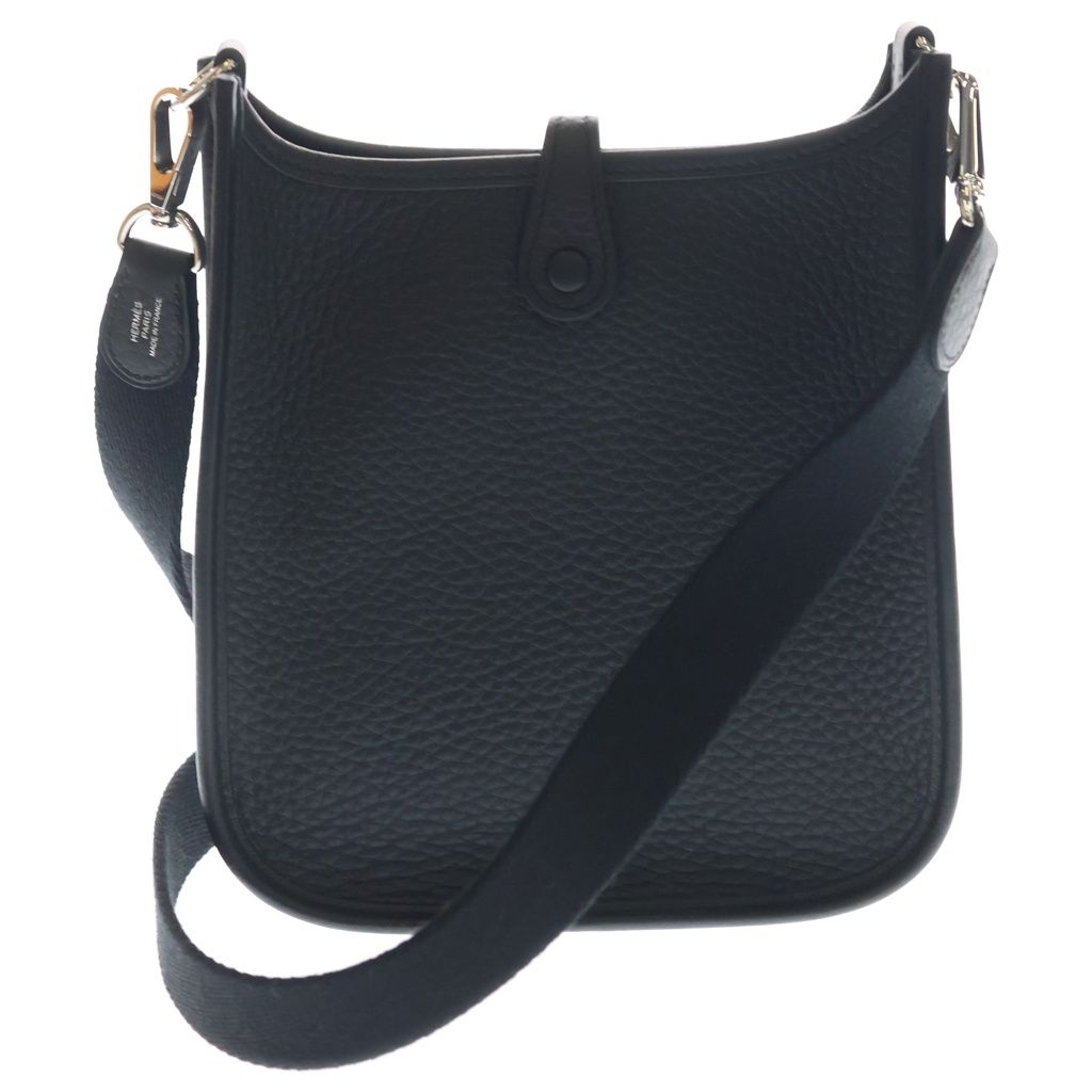 Hermes Evelyne 16 Amazone TPM Black Handbag — view 2