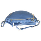 Chanel Quilted Banane Waist Bag Fanny Blue — view 2