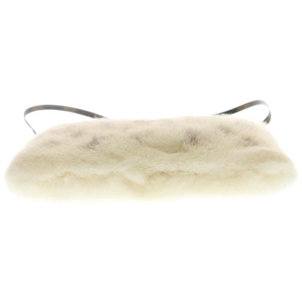 Louis Vuitton Neo Pochette Mila Monogram Shoulder Back Mink White Gold — view 4
