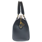 Celine Cuir Triomphe 2-Way Shoulder Bag Black Leather Gold — view 3