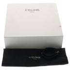 Celine Cuir Triomphe 2-Way Shoulder Bag Black Leather Gold — view 9