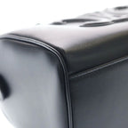 Celine Cuir Triomphe 2-Way Shoulder Bag Black Leather Gold — view 5