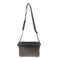 Louis Vuitton Monogram Macassar Trio Messenger Leather Shoulder Bag Brown
