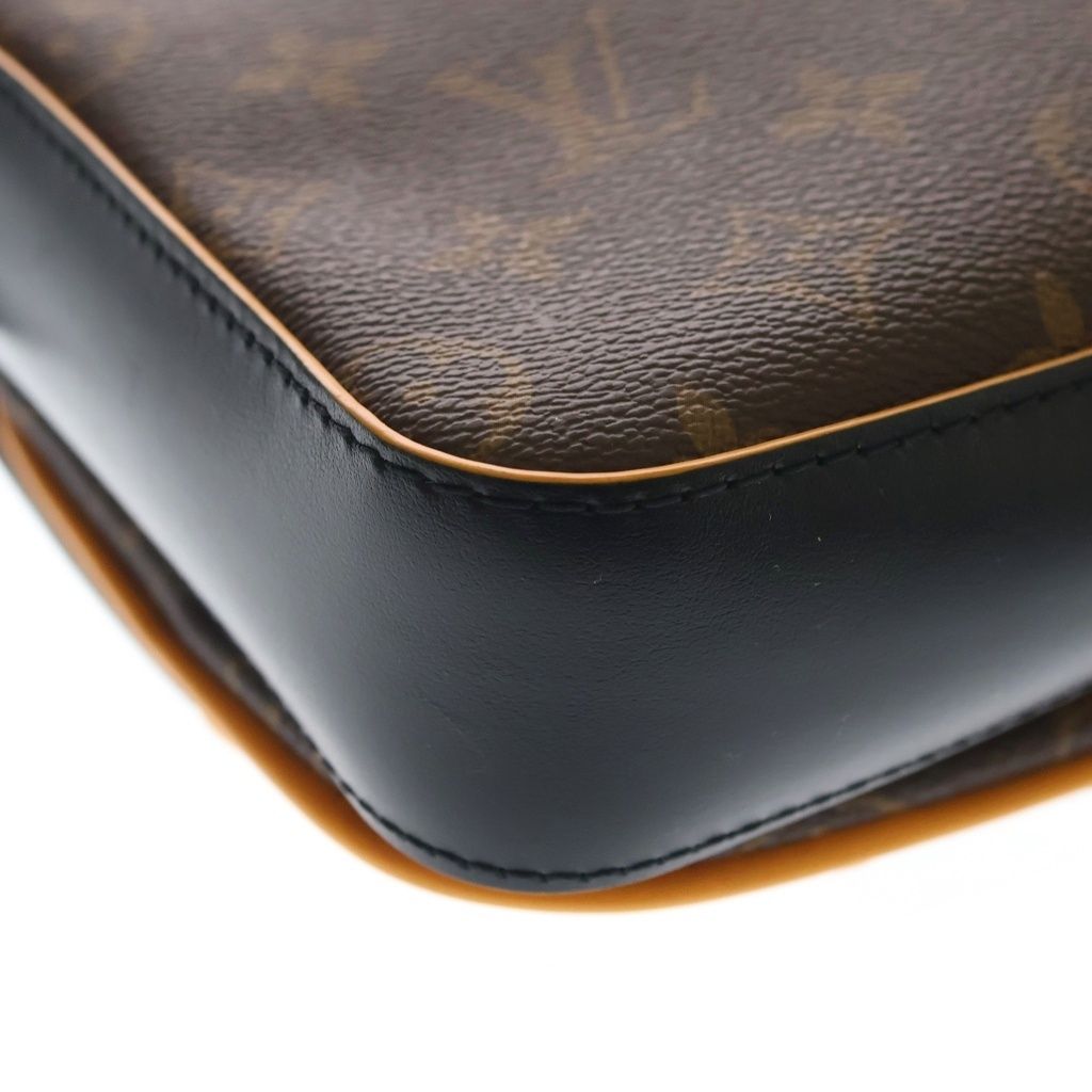 Louis Vuitton Monogram Macassar Trio Messenger Leather Shoulder Bag Brown — view 5