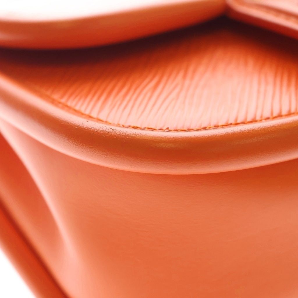 Louis Vuitton Hide and Seek 2-Way Shoulder Bag Epi Orange Leather Gold — view 5