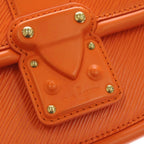 Louis Vuitton Hide and Seek 2-Way Shoulder Bag Epi Orange Leather Gold — view 6