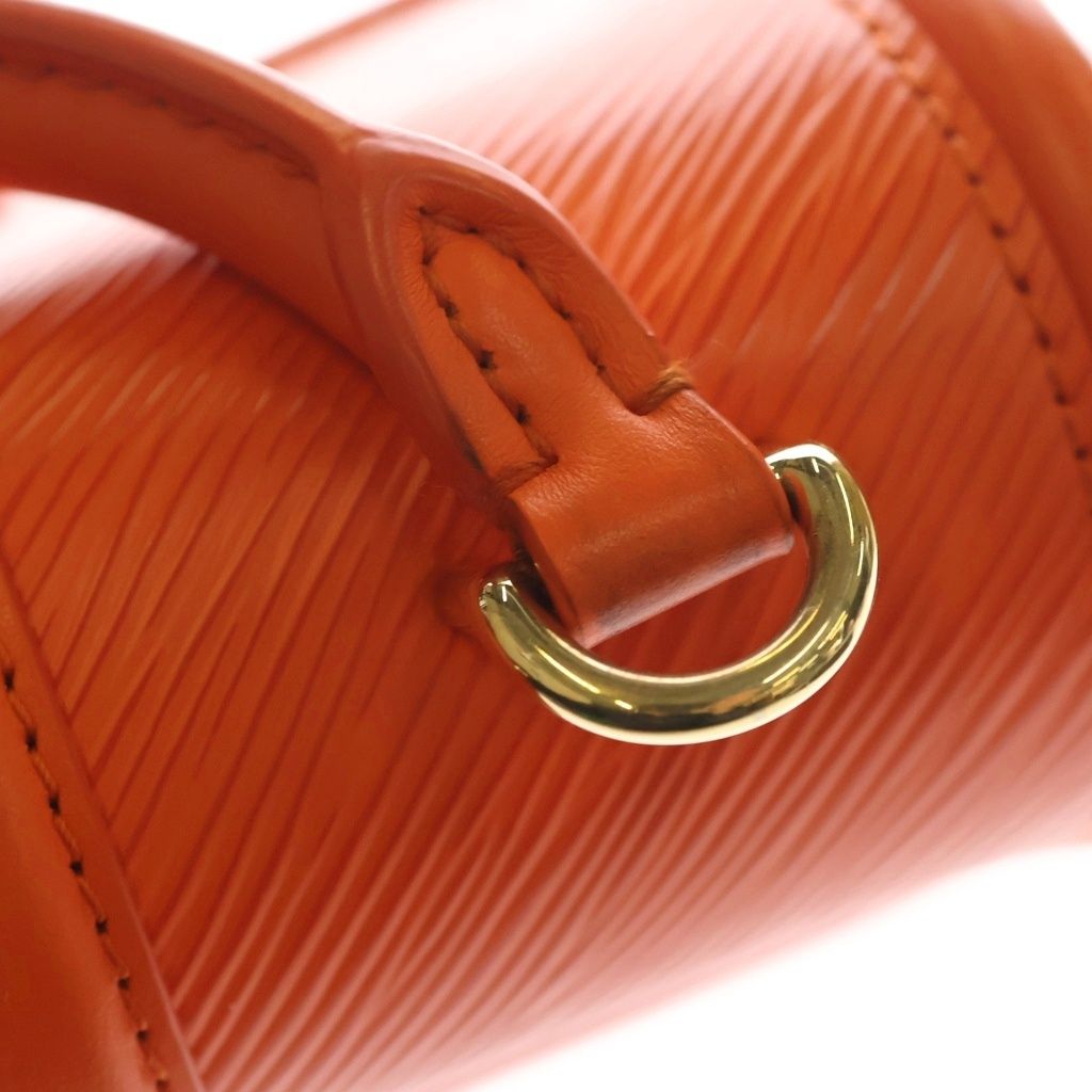 Louis Vuitton Hide and Seek 2-Way Shoulder Bag Epi Orange Leather Gold — view 7