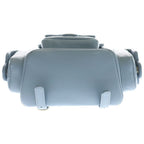 Chanel Quilted Backpack Small Caviar Leather Light Blue Silver Plate — view 4