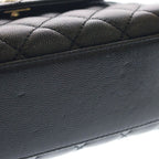 Chanel Coco Handle XS Quilted Caviar Leather 2-Way Hand Chain Shoulder Bag Gold — view 6