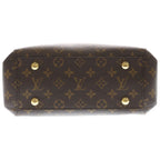 Louis Vuitton Monogram Mont Gne BB Leather 2-Way Bag Brown — view 4