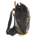 Louis Vuitton Monogram Sac de Bosford Leather Backpack Brown — view 3