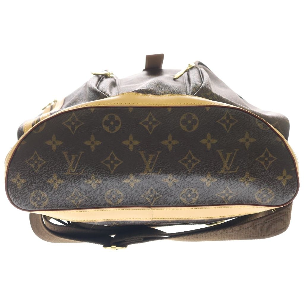 Louis Vuitton Monogram Sac de Bosford Leather Backpack Brown — view 4