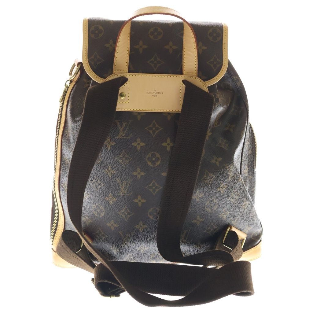 Louis Vuitton Monogram Sac de Bosford Leather Backpack Brown — view 2