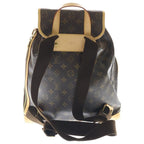 Louis Vuitton Monogram Sac de Bosford Leather Backpack Brown — view 2