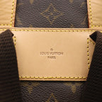 Louis Vuitton Monogram Sac de Bosford Leather Backpack Brown — view 6