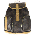 Louis Vuitton Monogram Sac de Bosford Leather Backpack Brown