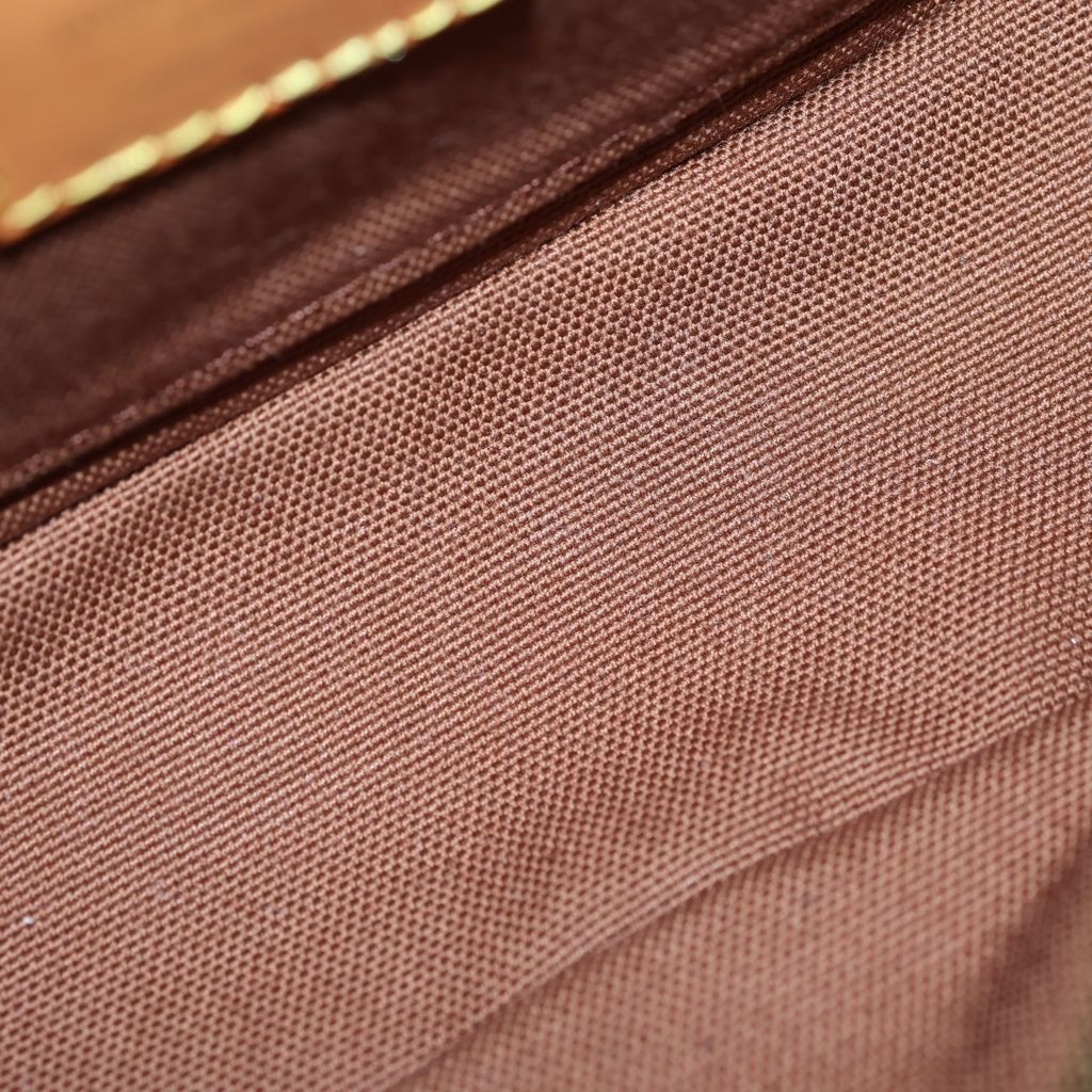 Louis Vuitton Monogram Mini Soft Trunk Leather Shoulder Bag Brown — view 7