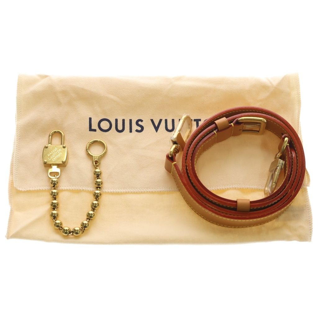 Louis Vuitton Monogram Mini Soft Trunk Leather Shoulder Bag Brown — view 8