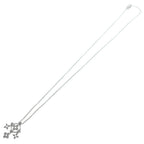 Louis Vuitton Pendentif Monogram Diamond Necklace 18k White Gold — view 2