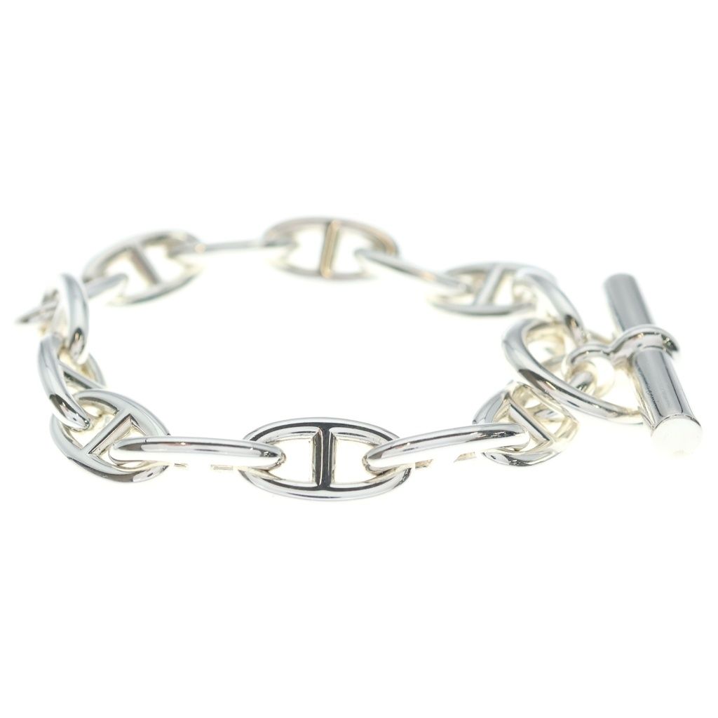 Hermes Chaine D'ancre GM Bracelet Chain Silver — view 3