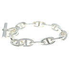 Hermes Chaine D'ancre GM Bracelet Chain Silver — view 4