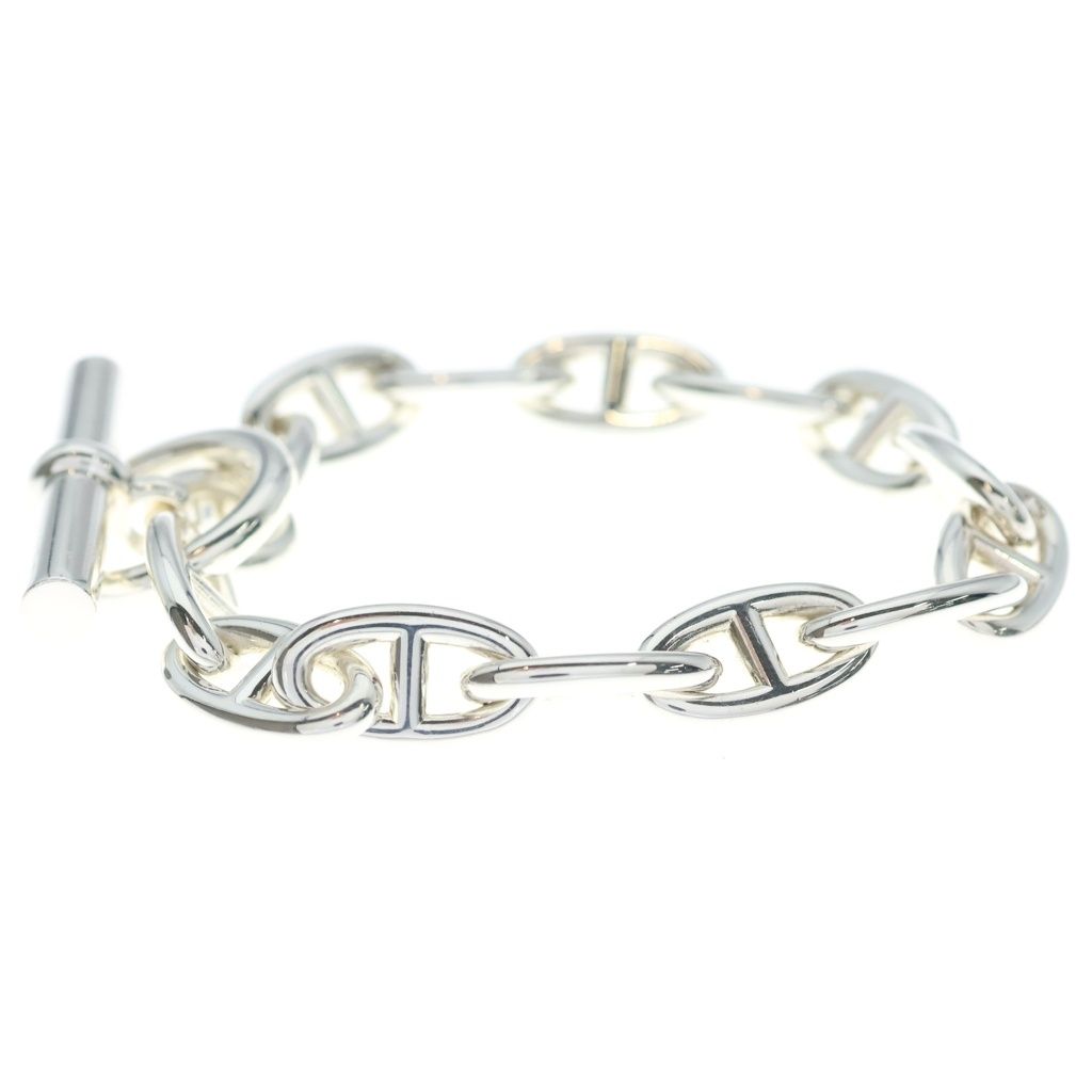 Hermes Chaine D'ancre GM Bracelet Chain Silver — view 4