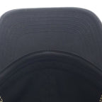 Celine Embroidered Logo Baseball Cap Embroidery Hat Black — view 6