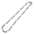 Dior CD Logo Icon Chain Link Necklace Silver — view 2