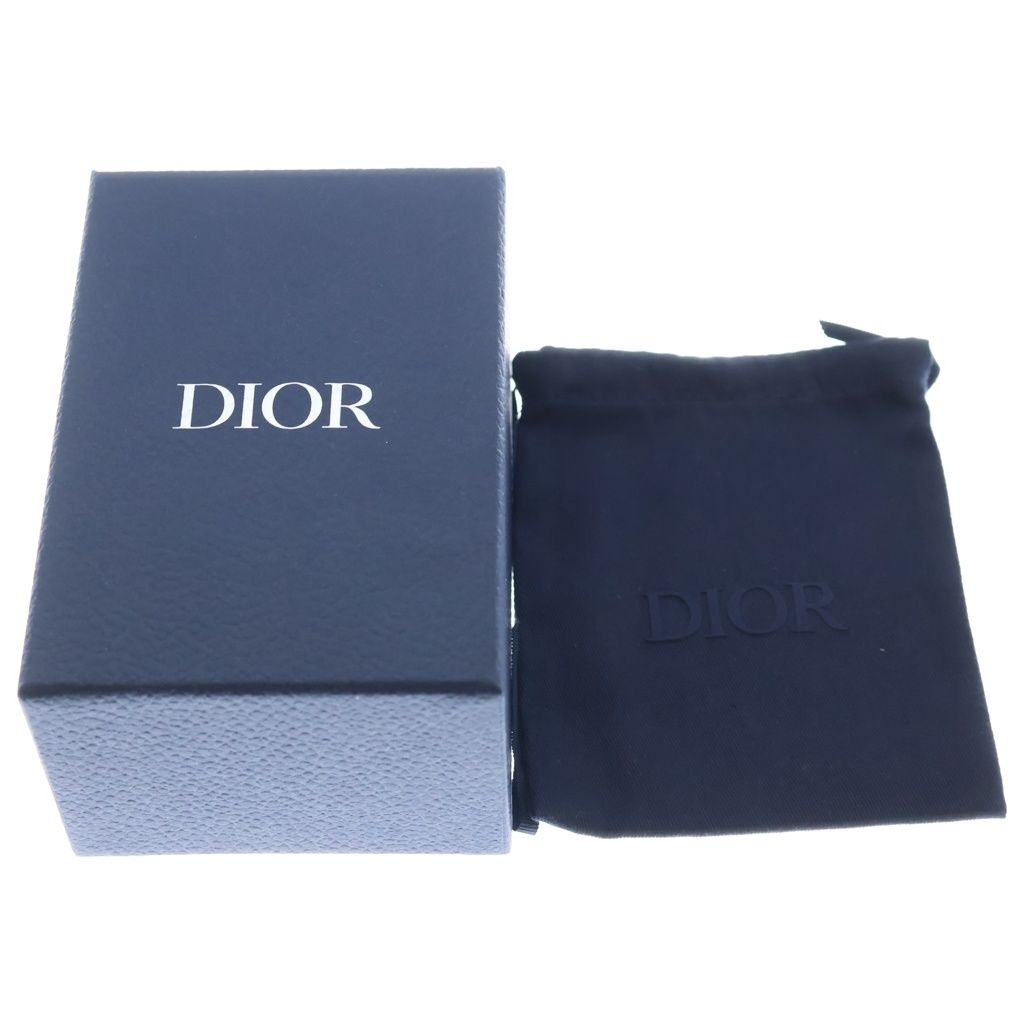Dior CD Logo Icon Chain Link Necklace Silver — view 6