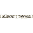 Dior CD Logo Icon Chain Link Necklace Silver — view 5