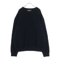 Dior Oblique Sweater All Over Pattern Crew Neck Knit Black