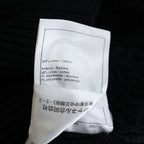 Chanel CC Logo Crochet Short Sleeve Knit Sweater Black — view 7