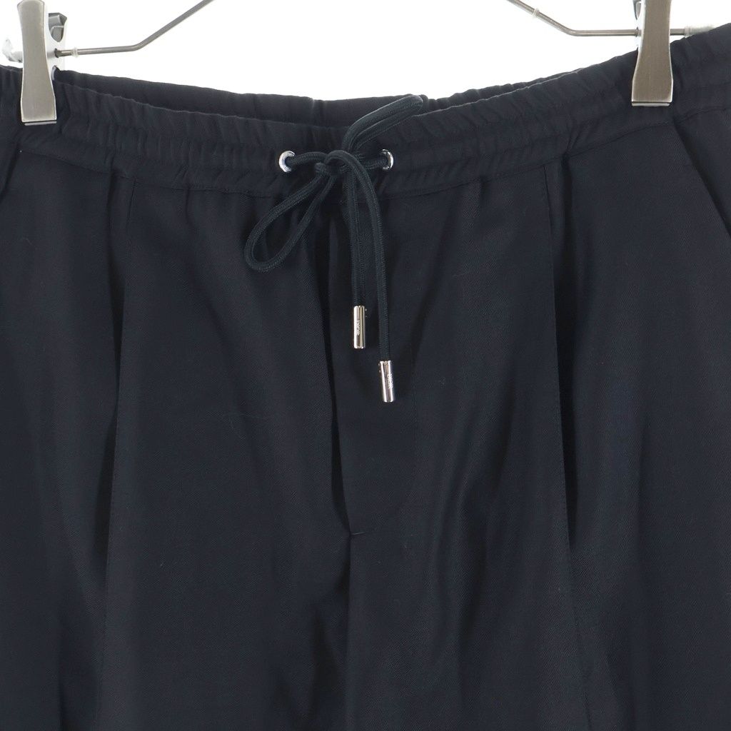 Dior Zip Up Tailored Wool Pants Black — view 3