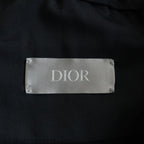 Dior Zip Up Tailored Wool Pants Black — view 7