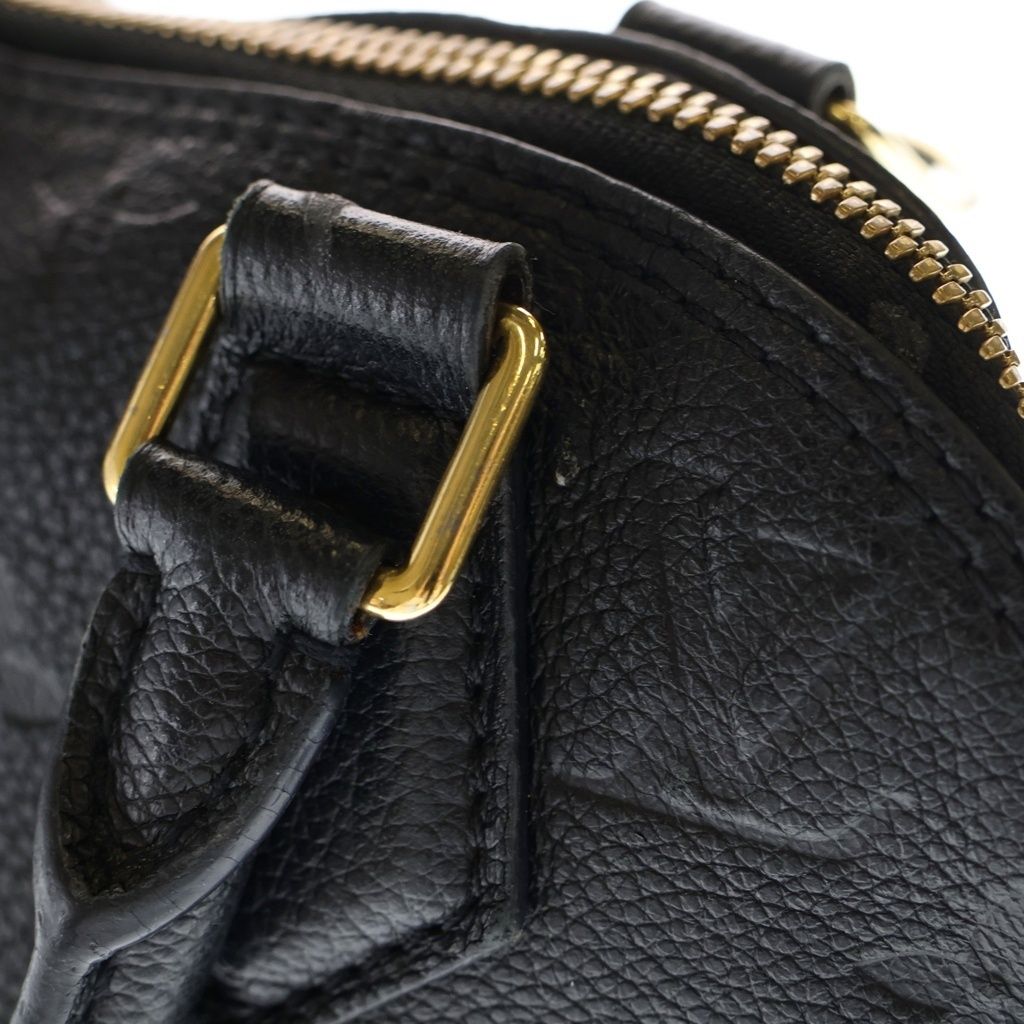 Louis Vuitton Monogram Empreinte Neo Alma BB 2-Way Shoulder Bag Black Leather — view 6