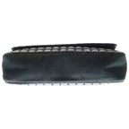 Chanel Choco Bar Chain Shoulder Bag S Flap Black Lambskin Silver — view 4
