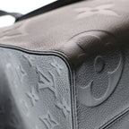 Louis Vuitton Monogram Empreinte On The Go MM Handbag Black Leather Gold — view 6