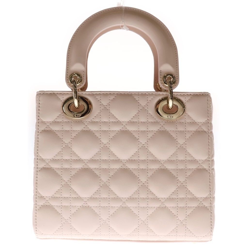 Dior MY Lady Cannage Small Handbag Pink Leather — view 2