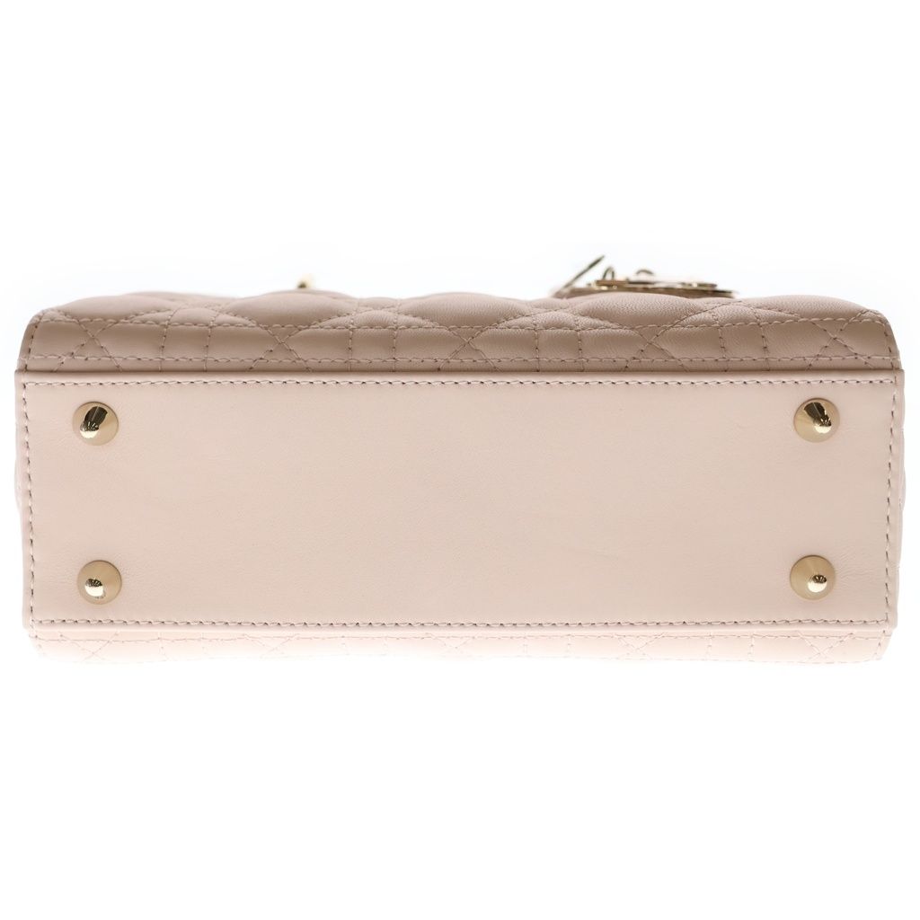 Dior MY Lady Cannage Small Handbag Pink Leather — view 4