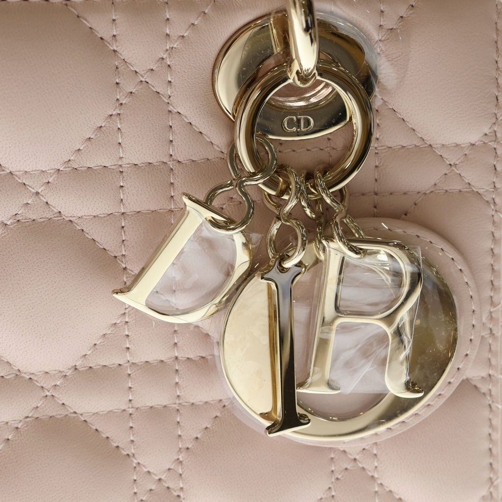 Dior MY Lady Cannage Small Handbag Pink Leather — view 6