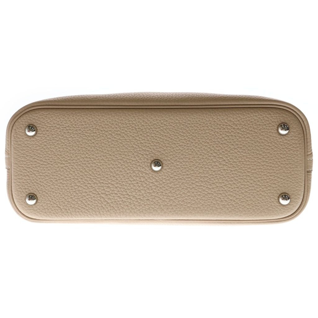 Hermes Bolide 31 Taurillon Clemence Shoulder Bag Argil Silver Ivory — view 4