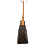 Louis Vuitton Looping MM Monogram Shoulder Bag All Over Pattern Brown — view 3
