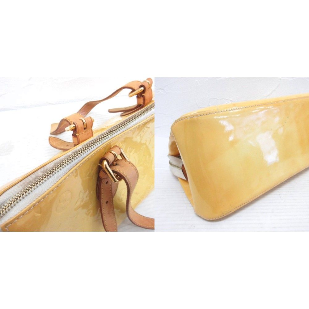 Louis Vuitton Rosewood Avenue Monogram Shoulder Bag All Over Pattern Yellow — view 9