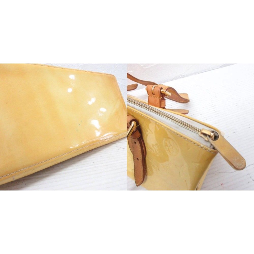 Louis Vuitton Rosewood Avenue Monogram Shoulder Bag All Over Pattern Yellow — view 8